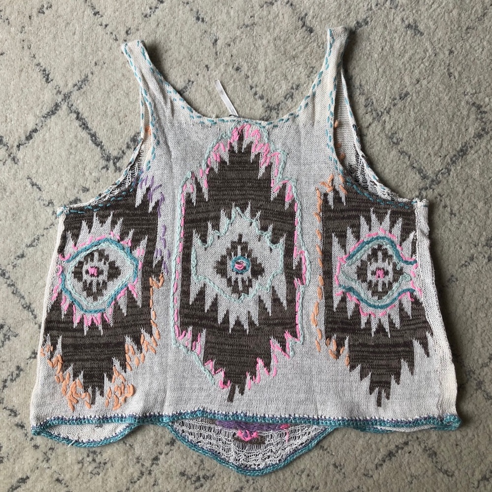 Free People Knit Crop Tank - Picture 2 of 2